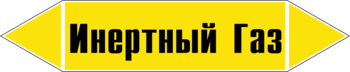 Маркировка трубопровода "инертный газ" (пленка, 126х26 мм) - Маркировка трубопроводов - Маркировки трубопроводов "ГАЗ" - Магазин охраны труда и техники безопасности stroiplakat.ru