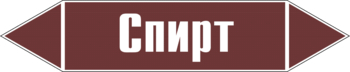 Маркировка трубопровода "спирт" (пленка, 252х52 мм) - Маркировка трубопроводов - Маркировки трубопроводов "ЖИДКОСТЬ" - Магазин охраны труда и техники безопасности stroiplakat.ru